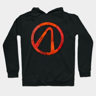 Vault Symbol Stitched Red - Borderlands Hoodie